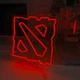 Неоновая вывеска N.F.G. Dota 2 Дота 40x40см - изображение 1