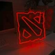 Неоновая вывеска N.F.G. Dota 2 Дота 40x40см - изображение 3