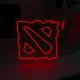 Неоновая вывеска N.F.G. Dota 2 Дота 40x40см - изображение 5