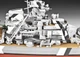 Збірна модель 1:700 військовий корабель Battleship Bismarck Revell 05098 - зображення 9