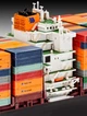 Збірна модель 1:700 корабля Container Ship Colombo Express Revell 05152 - изображение 7