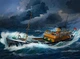 Збірна модель 1:142 риболовецьке судно Northsea Fishing Trawler Revell 05204 - изображение 6