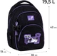 Рюкзак ортопедичний Kite Education teens Anime Girl 42x32x13 см 19.5 л Чорний (K26-905M-1) - зображення 3