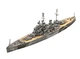 Збірна модель 1:1200 лінкор Battleship HMS Duke of York Revell 05182 - изображение 2