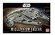 Збірна модель 1:144 космічний корабель Bandai Millennium Falcon Revel 01211 - зображення 1
