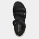 Женские сандалии Skechers 163651 BLK 38 (8US) 25 см Черные (199252931740) - изображение 4