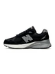 Мужские кроссовки повседневные NB 990v3 Black Grey Beige 41 (26,0 см) Черный - изображение 1