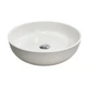 Умивальник накладна чаша Adamant Sunline New White glossy d395x130мм 39,5 см - зображення 1