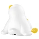 Нічник світильник HOCO HX16 2W 1200mAh Silicone lamp Duck White (6942007672757) - зображення 4