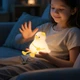 Нічник світильник HOCO HX16 2W 1200mAh Silicone lamp Duck White (6942007672757) - зображення 5
