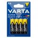 Батарейка Varta R6 AA Super Heavy Duty 1.5V 4шт (4008496556267) - зображення 1