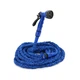 Поливочный шланг Voltronic 10-30м/100ft + распылитель, насадка на кран, Blue/Green, Box (Garden hose 10-30) - изображение 3
