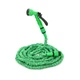 Поливочный шланг Voltronic KY-225G, 7.5-22.5м/75ft, + распылитель, насадка на кран, Green, Box (KY-225G) - изображение 1