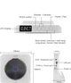 CD плеер портативный MEGICOT, Bluetooth 5.0, FM радио, USB, AUX, с пультом, черный - изображение 3
