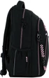 Рюкзак ортопедичний Kite Education teens Kuromi 42x32x13 см 19.5 л Чорний (HK26-905M) - зображення 4