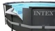 Каркасний басейн Intex 26326, пісочний насос 4500 л/год, сходи, тент, підстилка 488×122 см, 19 156 л - изображение 4