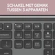 Клавіатура бездротова Logitech Signature Slim K950 US Graphite USB (920-012465) ( Сірий ) 22177 - зображення 12