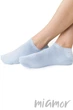 Носки бамбуковые короткие Aura.Via NND2591 Bamboo (3 пары) 38-41 Голубые - изображение 1
