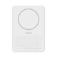Портативний акумулятор Belkin Power Bank Slim Magnetic 5000 мАг 15 Вт Білий (BPD010HQWH) - зображення 1