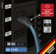 Кабель HDMI Oehlbach Flex Evolution Ultra High-Speed ​​v2.1 8K 48Gbit HDR Ethernet ARC 1м Anthracite - зображення 9