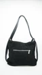Сумка-рюкзак велика замшева чорна ARTiS Bags 1732 201-4620 - зображення 3