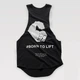 Безрукавка чоловіча майка для тренувань "Born to Lift" чорна XL - зображення 1