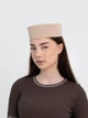 Шляпа таблетка с камушками D.Hats Бежевый - изображение 3
