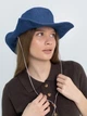 Панама ковбойка с денима D.Hats цвет синий - изображение 4