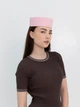 Шляпа таблетка коттоновая D.Hats светло розовая - изображение 2