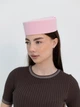 Шляпа таблетка коттоновая D.Hats светло розовая - изображение 4