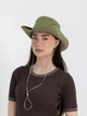 Панама ковбойка літня D.Hats колір хакі - зображення 1
