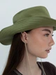 Панама ковбойка літня D.Hats колір хакі - зображення 6