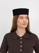 Шляпа таблетка коттоновая D.Hats цвет черный - изображение 1