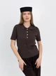 Шляпа таблетка коттоновая D.Hats цвет черный - изображение 3