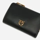 Гаманець жіночий шкіряний Pinko Mini Wallet 106206A0F1 Z99Q Чорний (800070357048) - зображення 4