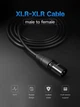 Аудіокабель UGREEN AV130 XLR Male to XLR Female 3м (Black)(UGR-20711) - зображення 3
