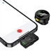 Беспроводной петличный микрофон HOCO L21 Lightning Charm Wireless | 2.4G, 10-15m, 5-6h Черный - изображение 6
