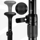 Складное весло 2в1 для SUP и каяка Scoopes BLADE 165–225 см, 4-секционное, регулируемое, черное - изображение 6