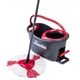 Набор для уборки Vileda TURBO 2in1 Microfibre 163422 – швабра + ведро с отжимом, микрофибра, для всех типов полов - изображение 1