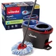 Набір для прибирання Vileda H2prO Spin Mop & Bucket System 178332 – швабра + відро з двокамерною технологією, розподіл чистої та брудної води - зображення 2