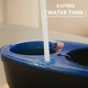 Набір для прибирання Vileda H2prO Spin Mop & Bucket System 178332 – швабра + відро з двокамерною технологією, розподіл чистої та брудної води - зображення 4