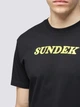 Футболка чоловіча бавовняна довга Sundek M287TEJ7800 00402 M Чорна (800070324602) - зображення 4