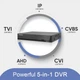 DVR відеореєстратор 8 каналів 5MP Lite для CVI/CVBS/AHD/TVI/IP, H.265+, детекція людини/авто, e-mail сповіщення, віддалений доступ - изображение 5