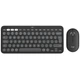 Комплект (клавіатура, миша) бездротовий Logitech Pebble 2 Combo for Mac Graphite (920-012244) Чорний 30461 - изображение 5