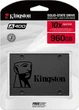 Накопичувач SSD 960GB Kingston SSDNow A400 2.5" SATAIII (SA400S37/960G) 2.5" 20880 - изображение 9
