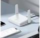 Роутер Wi-Fi Hoco HI36, 2.4G, 2x5dBi, white - зображення 9