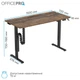 Комп’ютерний стіл OfficePro ODE1575DW - зображення 2