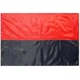 Прапор УПА атлас 90х135см M&M червоно чорний (214114) - изображение 1