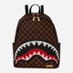 Plecak miejski Sprayground Sawtooth Sharks In Paris Savage 910B7833NSZ Brązowy (800070347826) - obraz 1