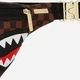 Torebka nerka na pas Sprayground Sawtooth Sharks In Paris Savvy Crossbody 910B7844NSZ Brązowa (800070347821) - obraz 3